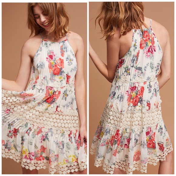 Anthropologie Dresses & Skirts - New Anthropologie Ranna Gill Floral Lace Dress